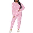 thumbnail image 1 of Conjunto de Pijama para Mujer Shendy Vendy Manga Larga Cuello Redondo con Estampado Transpirable, 1 of 4