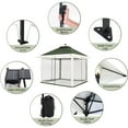 thumbnail image 4 of Suntime 12 x 12 Instant Pop Up Solar Light Screen Canopy Tent Cover, Green, 4 of 8