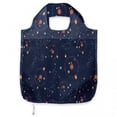 thumbnail image 1 of Astrology Reusable Market Bag, Solar System Planet Astronomy Cosmos Galaxy Mysterious Universe, Printed Foldable Bag for Shopping and Grocery Large Capacity, Turquoise Dark Blue, by Ambesonne, 1 of 4