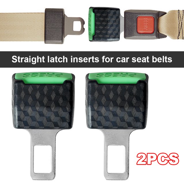 Extensor Clip para Seguridad Coche Hebilla 2 Uds. Ajustable