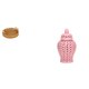 thumbnail image 1 of Cesta De Frutas De Cerámica Tejida, Tarro Decorativo, Cuenco Para Aperitivos, Plato De Pan De Porcelana, Arreglo Floral, Jarrón De Almacenamiento, Tapa, Adorno Para Exhibición De Flores Para, 1 of 8