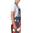 thumbnail image 3 of Honeii Cute Christmas Gnomes (2) Print Waterproof Apron, Adjustable Kitchen Apron with Pockets,for Gardening, Dishwashing, Meat Processing, Car Washing, and Pet Grooming, 3 of 8