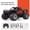 Red, variant on 1:16 Amphibious Remote Control Car, RC Monster Truck for Kids, All Terrain 4WD RC Toy with 2 Batteries, 7.4V High Power, Durable Truck for Boys-Blue