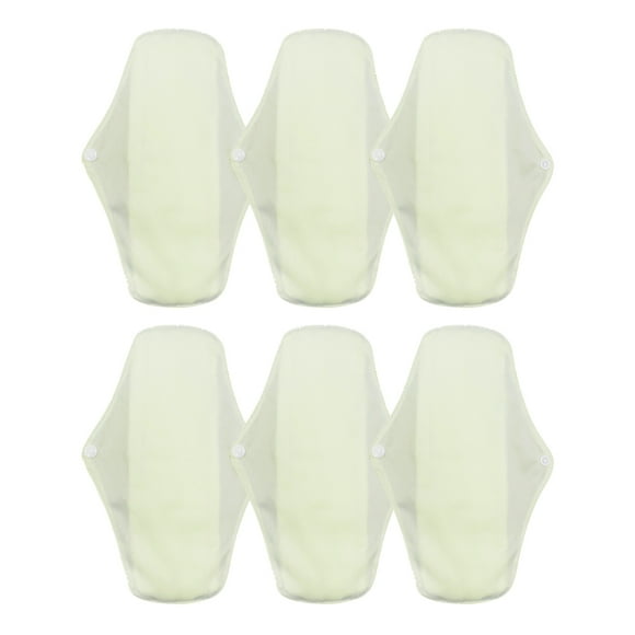 Premium Cotton Reusable Menstrual Pads - Washable Cloth Pads- Highly Absorbent Cotton Cloth Panty Liner Pads for Teens & Women, Incontinence Pads