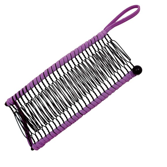 Banana Hair Twister - 30-Teeth Fashionable Comb, Flexible Grip - No Hairline Marks, Suitable for Thin/Thick Hair - Create High/Low Ponytails, for Women/Girls, Daily/Party Use