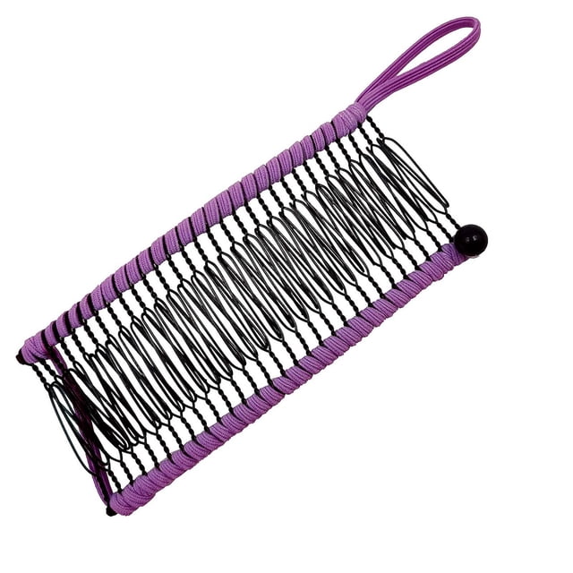 Horquilla banana para el cabello Peine trenzador de moda Peine trenzador para el cabello con 30 dientes