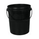 thumbnail image 3 of Cubo multiusos para almacenar pintura con asa. Cubo pintura. Contenedor almacenamiento para pintura, disolventes y recubrimientos. Uso diario. 20L Negro Sin Tapa, 3 of 8