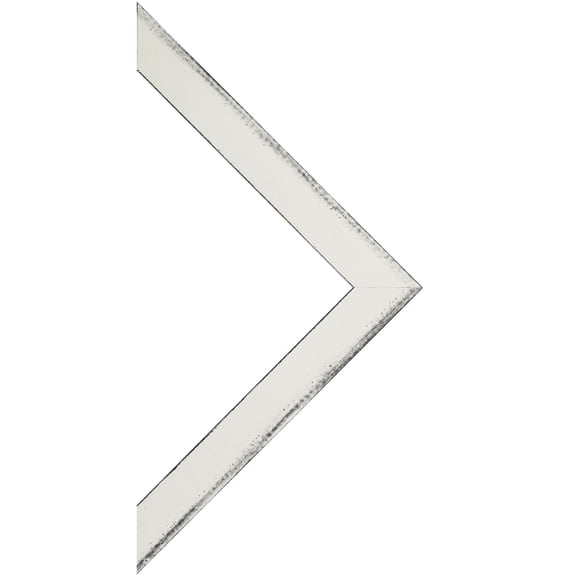 Blick Sierra Wood Frame - 8" x 10" x 1/2", Aged White