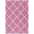 thumbnail image 5 of SAFAVIEH Daley Geometric Plush Shag Area Rug, Pink/Ivory, 6' x 9', 5 of 8
