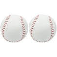 thumbnail image 2 of Practice Baseball, High Elastic Softball Ball, PU And Sawdust Hand Sewing For Softball Training, 2 of 8