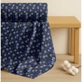 thumbnail image 4 of Soimoi Gray Cotton Voile Fabric Alphabet Text Printed Craft Fabric by the Yard 42 Inch Wide, 4 of 7