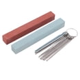 thumbnail image 1 of Guitar Repair Tools Professional Polishing Musical Instrument Accessories with Bridge Saddle Nut File Grinding StonesM02802, 1 of 12