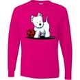 thumbnail image 3 of Inktastic Westie with Ball Long Sleeve T-Shirt, 3 of 5