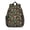Mushroom and Acorn, variant on Mushroom and Acorn Black Pattern Backpack for School, Cute School Bag with Adjustable Shoulder Straps and Padded Back, 15"x11.42"x5.5"