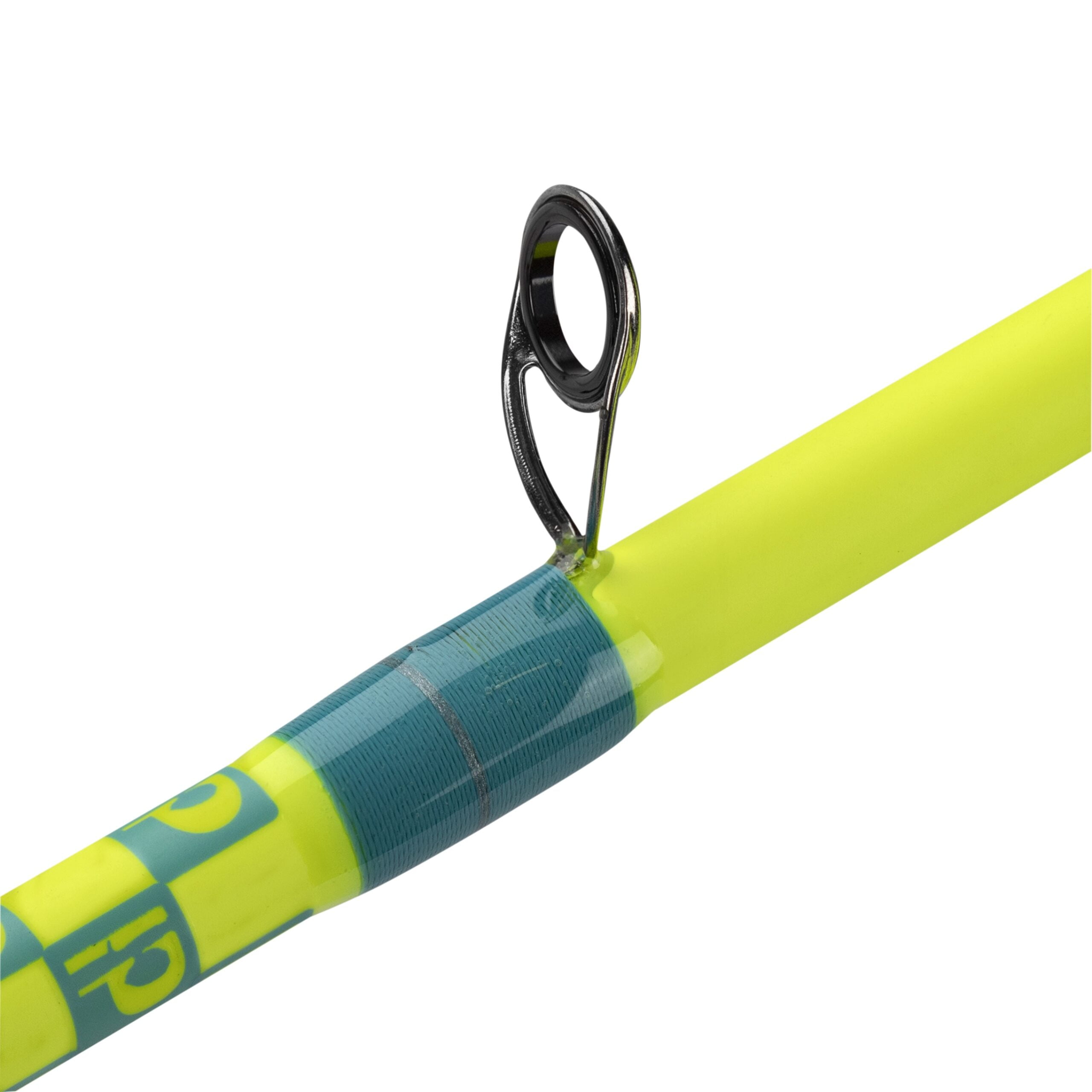 ProFISHiency 6ft Medium Hi-Viz Yellow and Blue Spincast Fiberglass Combo