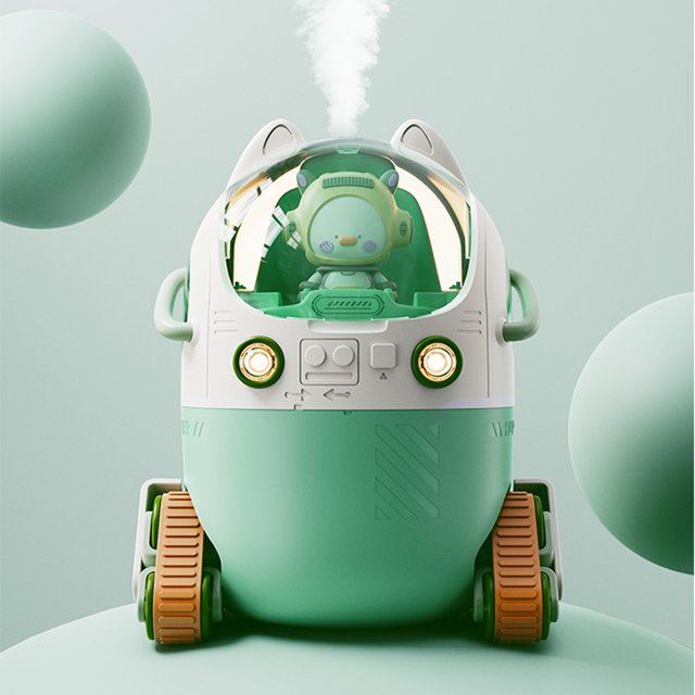 Humidificador USB pequeño de escritorio para aromaterapia, mini cápsula hidratante de aire, regalo