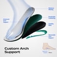 thumbnail image 3 of Bruno Marc Men's Wide Toe Box Arch Support Non Slip Casual Slip on Shoes Loafers for Men Lightweight Breathable Comfortable Shoes, 3 of 5