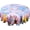 Tulip, variant on 4th of July Patriotic Tablecloth America Round Table Cover Washable Tabletops for Kitchen Dining Decoration 60 Inch