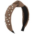 thumbnail image 1 of Diademas para mujer,Diademas para mujer,Diademas para mujer Diademas,Diadema ancha anudada,Diadema superior adornada con joyas,Diadema elegante para el cabello para mujer, 1 of 6