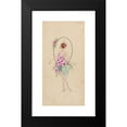 thumbnail image 2 of Will R. Barnes 14x24 Black Modern Framed Museum Art Print Titled - 6-Orchids (1919 - 1920), 2 of 5