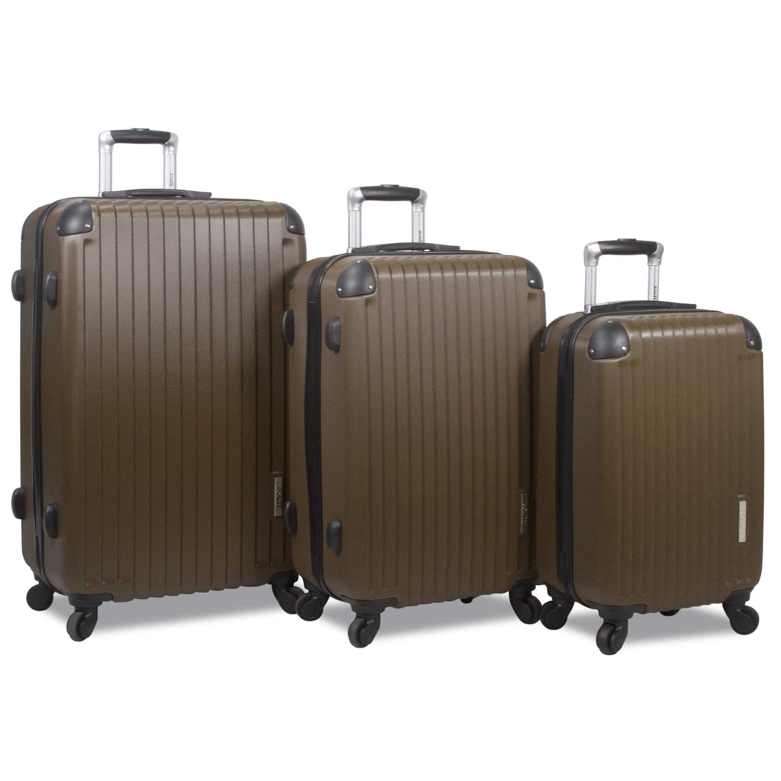 Rolite Prism 3Piece Hardside Spinner Combination Lock Luggage Set