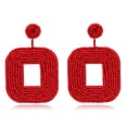 thumbnail image 1 of Qarigey 1 par de pendientes de tachuelas, pendientes de aro con estilo exquisito, gotas para las orejas, accesorios para el Día de San Valentín para Type3 NO3 Qarigey AP008652-01, 1 of 5