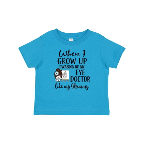 Inktastic Future Eye Doctor Like Mommy Optometrist Girls Baby T-Shirt