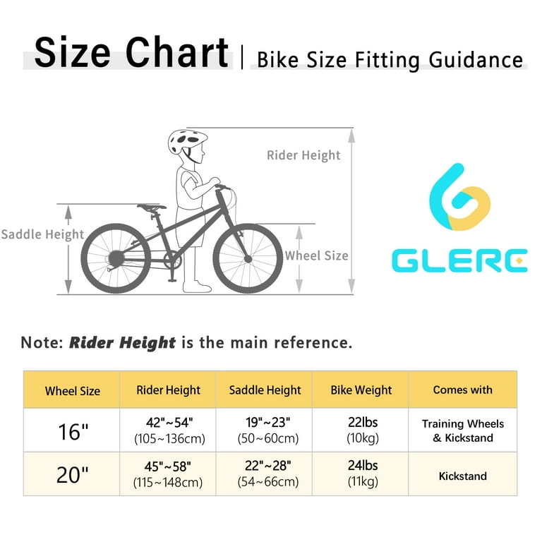 Height for 20 inch bike frame online