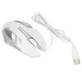 thumbnail image 2 of Wired Mouse, Sturdy Durable Long Service Life Computer Mouse Wired Automatic Breathing Light  For Home For Office White, 2 of 8