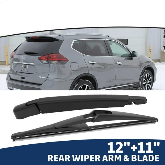 12" 11" Rear Windshield Wiper Arm & Blade Set Compatible With 2013 - 2020 PATHFINDER