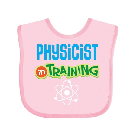 

Inktastic Physicist in Training Scientist Boys or Girls Baby Bib