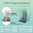 thumbnail image 2 of Lash Clusters VYRILA - Pestañas individuales (0,05 mm, 144 unidades), 2 of 7