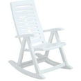 thumbnail image 2 of Rimax Casual White Resin Rocking Chair, 2 of 3