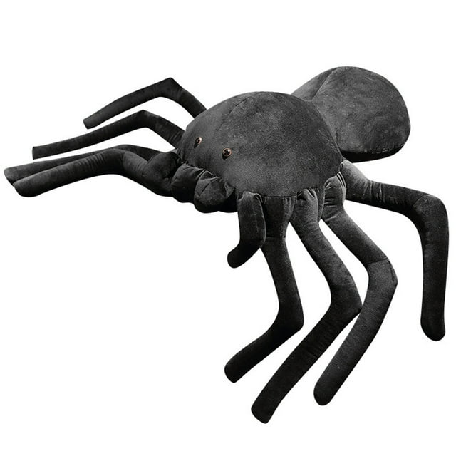 KAKOWELY Araña gigante de peluche, animal de peluche, juguete de araña, juguete de dibujos animados, juguete de peluche, juguete de araña