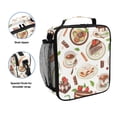 thumbnail image 2 of ALAZA Coffee and Tea Pots Lunch Box Insulated Lunch Bag Reusable Thermal Cooler Tote School Picnic, 2 of 6