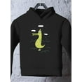 thumbnail image 3 of Sleepy Crocodile On The Clouds Hoodie Toddler -Image by Shutterstock,  4 Toddler, 3 of 4