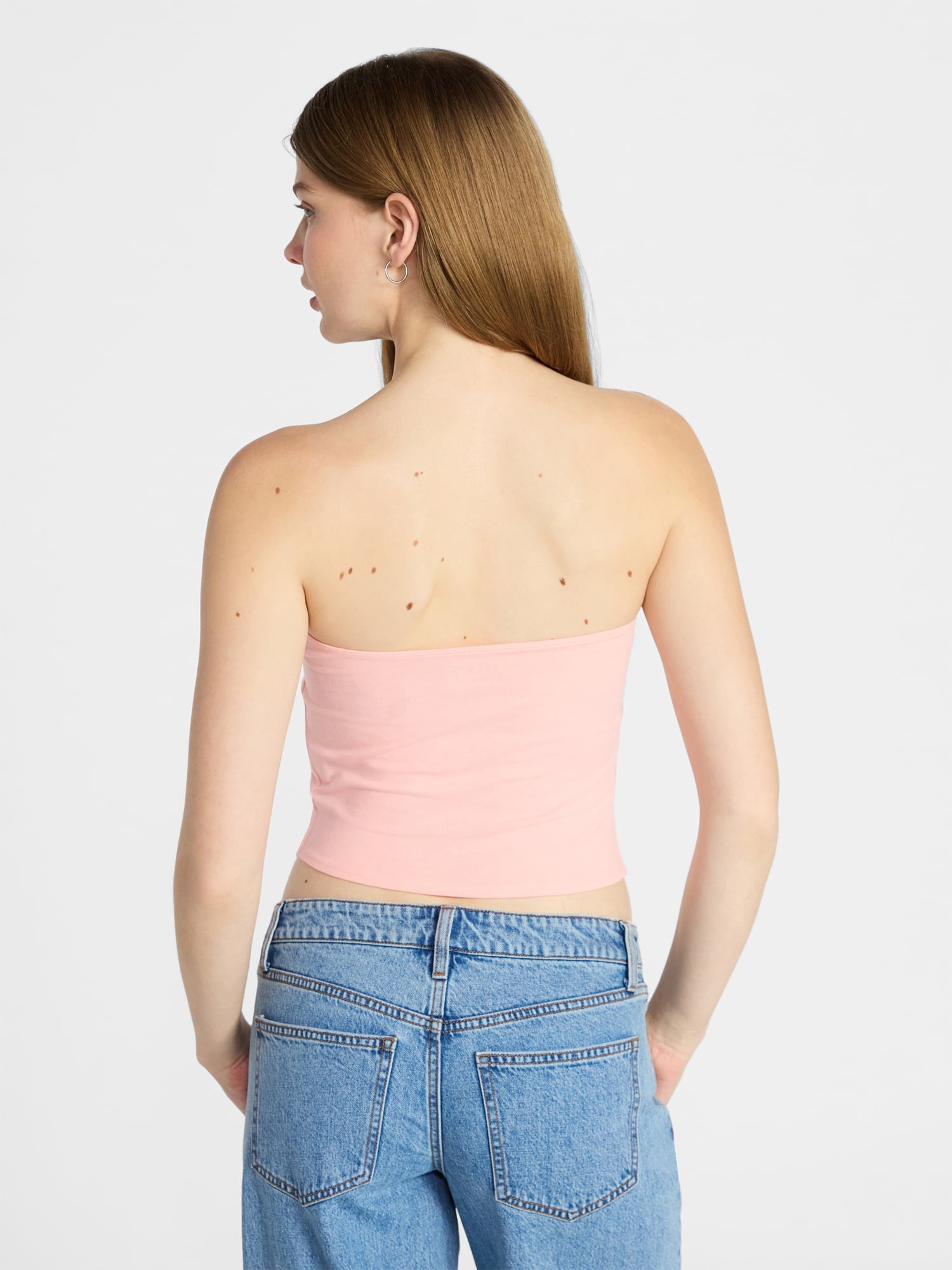 No Boundaries Cropped Tube Top, Women's XXS-XXL