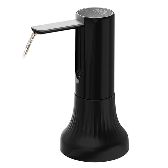 Dispensador de Agua, Bomba de Agua Potable Automática Desmontable para Botella de 5 Galones, para el Hogar, Oficina, Camping Negro