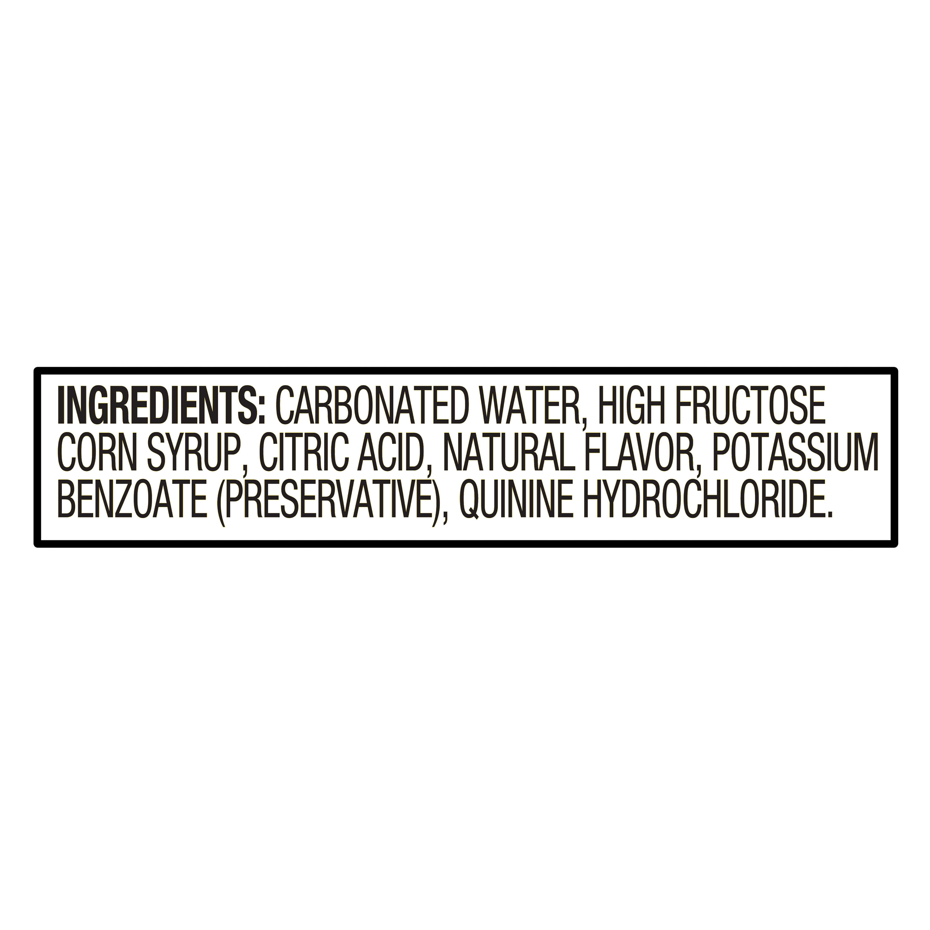 Great Value Tonic Water, 7.5 fl oz, 6 pack Cans Decaffeinated bitter Bottle