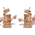 thumbnail image 2 of Wood Trick Space Junk Robot 3D Wooden Puzzles for Adults and Kids to Build - Rides up to 13 ft - 9.5x6.7 in - Model Kits for Adults - Engineering DIY Wooden Models for Adults to Build, 2 of 6