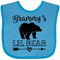 thumbnail image 3 of Inktastic Grammy Lil Bear Grandson Boys Baby Bib, 3 of 4