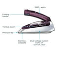 thumbnail image 6 of Rowenta First Class Travel Iron for Clothes, Stainless Steel Soleplate, 1000 Watts, Portable, DA1560, 6 of 10