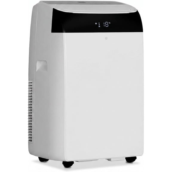 14000 BTU Portable Air Conditioner, 3-in-1 Freestanding Cooling AC Unit with Remote Control for Bedroom & Office, Cools up to 75 Sq.Ft, Quiet AC Unit with Fan, Dehumidifier, Smart/Sleep Mode, 3 Spee