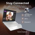 thumbnail image 5 of HP 15.6" Anti-glare FHD Business Laptop, Intel i5-1235U, 16GB RAM, 1.28TB Storage(1TB SSD+288GB Docking Station Set), Intel Iris Xe Graphics, Num Pad, HD Webcam, WiFi, Win 11 Home, Spruce Blue, 5 of 9