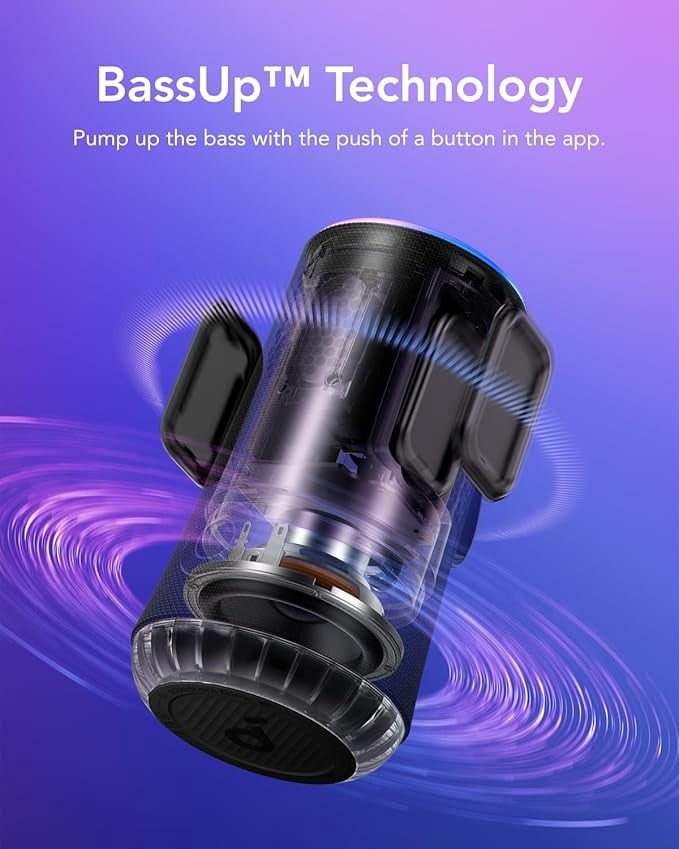 Glow Portable Wireless Speaker with Light Show