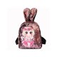thumbnail image 3 of Bolsa Mochila de lentejuelas con orejas de conejo Dibujos animados Estudiantes encantadores Mochilas escolares lindas (rosa) Likrtyny Para Estrenar, 3 of 8
