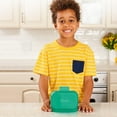 thumbnail image 4 of Bentgo Kids Snack Leak-Proof Container - Green/Navy, 4 of 4