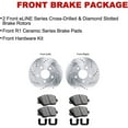thumbnail image 4 of R1 Concepts Wgwh2 59077 R1 E  Line Series Brake Rotor   D/S   Silver W/ Ceramic, 4 of 6