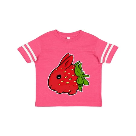 

Inktastic Strawberry Lover Bunny Rabbit Gift Toddler Boy or Toddler Girl T-Shirt
