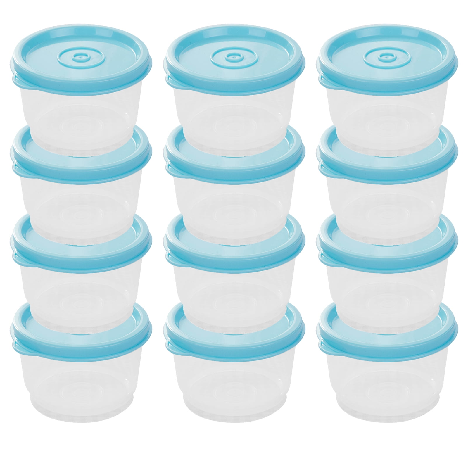 SUPERMAMA Leakproof Baby Food Containers 7 oz(12 Pack),Plastic Baby Food  Storage Jars with Airtight Lids, Lock in Freshness, Nutrients, & Flavor,  BPA